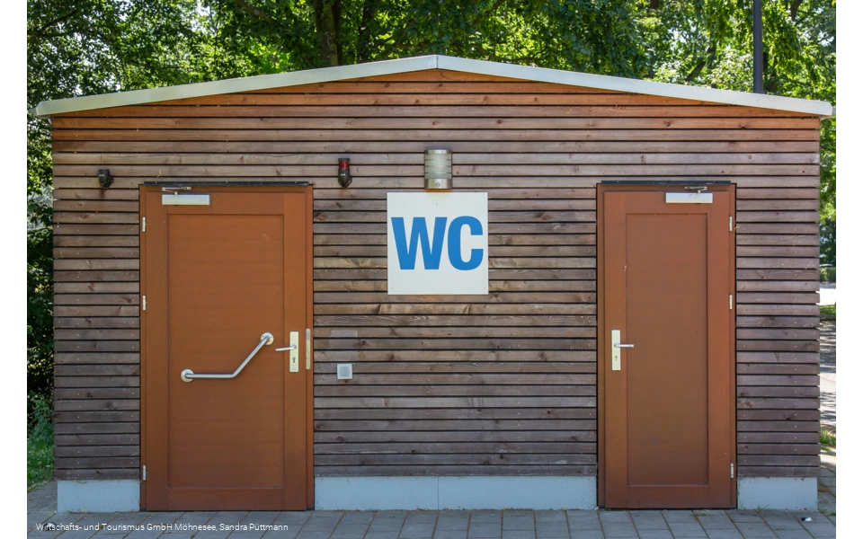 Platzhalter öffentliche Toiletten Möhnesee