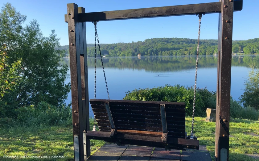 Panoramaschaukel am Möhnesee