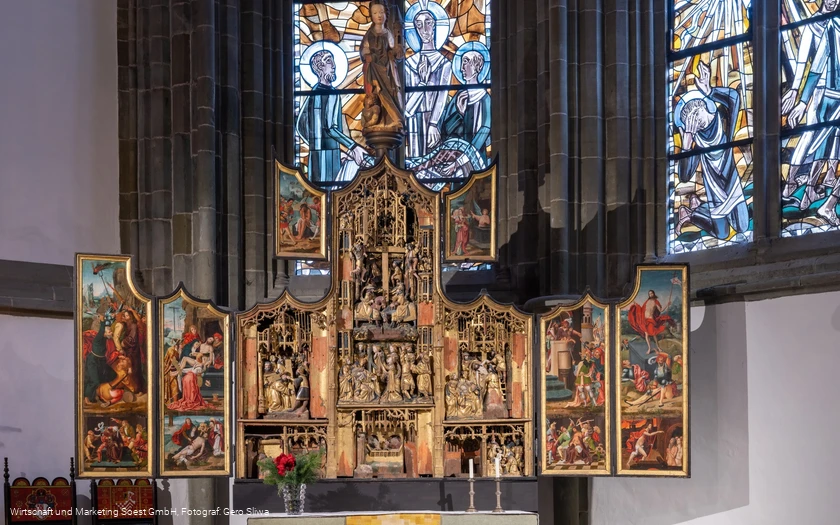 St. Petri Soest, Klepping-Altar