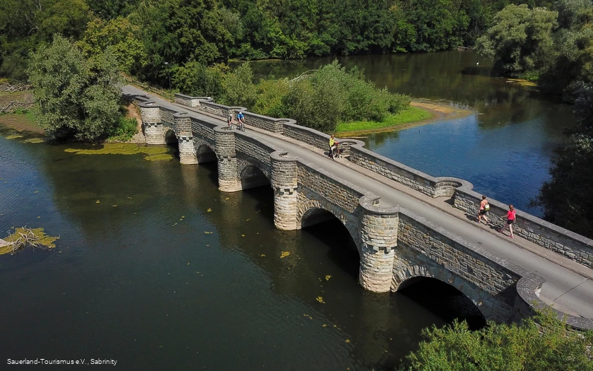 Kanzelbrücke von oben
